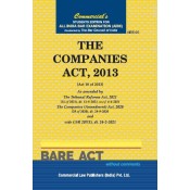 Commercial's The Companies Act, 2013 Bare Act for All India Bar Exam (AIBE) 2023